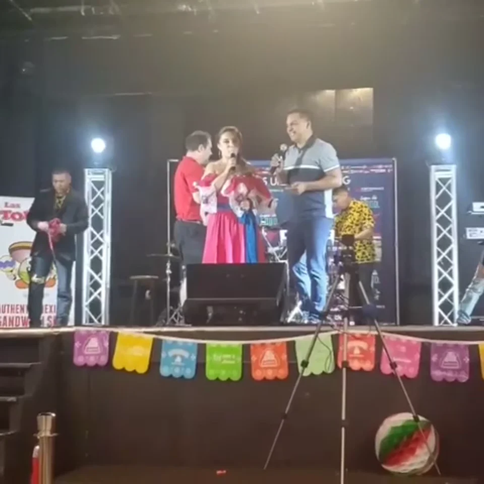 Ismael Martines on the Intercultural Fest stage